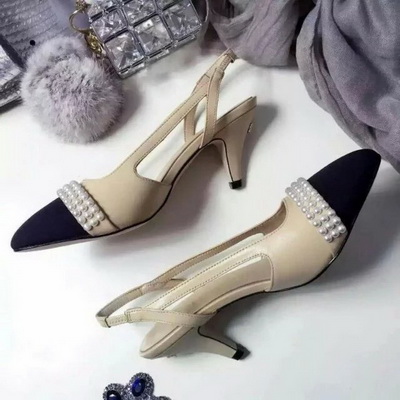 CHANEL slingback Women--033